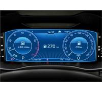 FTJKKVV Per Skoda Per Kodiaq GT 2019-2023 Accessori Per Auto Schermo Di Navigazione GPS Pellicola Protettiva In Vetro Temperato Antigraffio Interni Proteggi Schermo Navigation(Speedometer film)