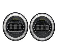 FTJKKVV Proiettore Faro A LED Da 5,75 Pollici 2 Pezzi Per TRIUMPH Per Scrambler Per Speed Per Triple Per Thunder Per Commander Per Storm Da 5 3/4" Faro Moto Anteriore(2pcs E)