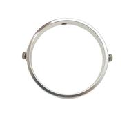 FTJKKVV Supporto Proiettore Per Moto A LED Da 5,75 Pollici Supporto Faro Ad Anello Nero Accessori Universali Per Motociclette Faro Moto Anteriore(7INCH CHROME)