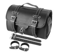 FTKDMT Borse laterali per moto, Borse portautensili impermeabili, da viaggio posteriori per bagagli universali per Harley Honda Yamaha Kawasaki (nero)