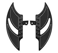 FTKDMT Poggiapiedi per moto, pedane passeggero posteriori per moto, pedane con attacco maschio compatibili con Harley Touring Street Glide Electra Glide Softail Dyna