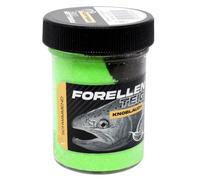 FTM Impasto per trote galleggiante, 50 g, colore/aroma: nero/verde primavera - aglio