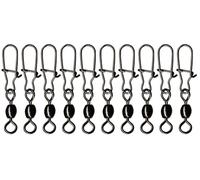 FTM Seika PRO Spin girella con moschettone Duo Lock - 10 girelle, 10 / 8kg