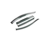 FTNANDYF Parapioggia Visiere per VW per Tiguan per R Line per LWB 2024 2025 2026 MK3 Deflettori Antivento E Antipioggia per Finestrini Accessori per Auto Deflettori Vetri Laterali