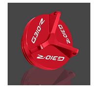 FTNBAE M24 * 2 per BMW G310R G310GS 2017-2021 2022 2023 G310r G310g Moto Tappo Olio Motore Tappo Serbatoio Carburante (Colore : Red G310R, Misurare : 1)