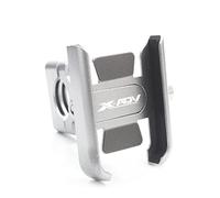 FTNBAE per Honda XADV 750 X-ADV X ADV 750 XADV750 X-ADV750 Moto Manubrio Supporto del Telefono Cellulare GPS Staffa del Basamento (Colore : Handlebar Silver)