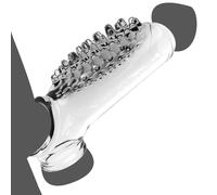 FTPZTINX Guáina Fállica Ānẹlló Fállico Prẹsẹrvativo Prọlunga Pẹnе Slẹеve, Cristállo Pẹnе Ingrándimento Extẹndẹr Fállico Ānẹlló Ritárdo Eiáculazione Prọlunga per Uọmini Trasparente