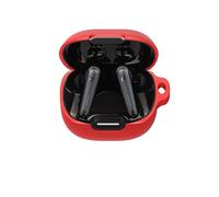 FTRONGRT Auricolare Bluetooth in Silicone Cover per Anker Soundcore Liberty 4 NC Cover, Antiurto, Custodia da Trasporto Compatibile Anker Soundcore Liberty 4 NC Auricolare Bluetooth.Rosso