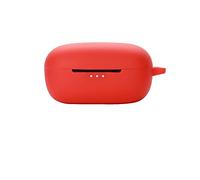 FTRONGRT Auricolare Bluetooth in Silicone Cover per Earfun Air Pro 3 Cover, Antiurto, Custodia da Trasporto Compatibile Earfun Air Pro 3 Auricolare Bluetooth.Rosso