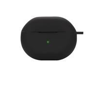 FTRONGRT Auricolare Bluetooth in Silicone Cover per SoundPEATS Air 4 Pro Cover, Antiurto, Custodia da Trasporto Compatibile SoundPEATS Air 4 Pro Auricolare Bluetooth.Nero