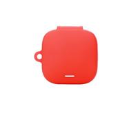 FTRONGRT Auricolare Bluetooth in Silicone Cover per Xiaomi Redmi Buds 6 Active Cover, Antiurto, Custodia da Trasporto Compatibile Xiaomi Redmi Buds 6 Active Auricolare Bluetooth.Rosso