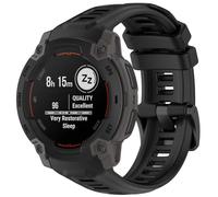 FTRONGRT Cinturino Compatibile con Garmin Instinct E 45mm, Morbido Silicone, Confortevole Cinturino di Ricambio Compatibile con Garmin Instinct E 45mm.Nero