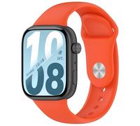 FTRONGRT Cinturino Compatibile con Honor Watch X5i, Confortevole Morbido Silicone Cinturino di Ricambio.Arancione