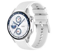 FTRONGRT Cinturino Compatibile con Oppo Watch X2 / X/OnePlus Watch 3 / 2R / 2, Silicone Morbido Cinturino di Ricambio. Bianco