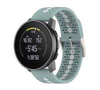 FTRONGRT Cinturino Compatibile con Suunto Run, Race S, Race, Vertical, 9 Peak Pro, 9 Peak, 5 Peak, Morbido Confortevole Cinturino di Ricambio.Roccia Blu Bianco