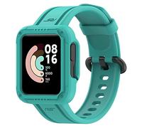 FTRONGRT Cinturino Compatibile con Xiaomi Poco Watch, Silicone Cinturino di Ricambio Compatibile con Xiaomi Poco Watch.Verde Acqua