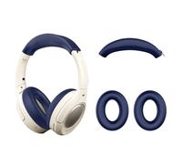 FTRONGRT Cover Compatibile con Anker Baseus Inspire XH1, Antigraffio, Tappi per le Orecchie E Trave di Testa Silicone Custodia Protettiva. Blu Scuro