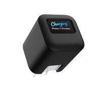 FTRONGRT Cover Compatibile con Anker Nano Smart 45W Max Caricabatterie, a Prova di Polvere, Anticaduta, Silicone Custodia Protettiva. Nero