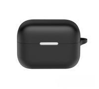FTRONGRT Cover Compatibile con Anker Soundcore AeroClip, Silicone Morbido, Antigraffio Custodia Protettiva Compatibile con Anker Soundcore AeroClip.Nero