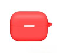 FTRONGRT Cover Compatibile con Anker Soundcore AeroClip, Silicone Morbido, Antigraffio Custodia Protettiva Compatibile con Anker Soundcore AeroClip.Rosso