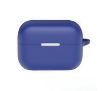 FTRONGRT Cover Compatibile con Anker Soundcore AeroClip, Silicone Morbido, Antigraffio Custodia Protettiva Compatibile con Anker Soundcore AeroClip.Blu Navy