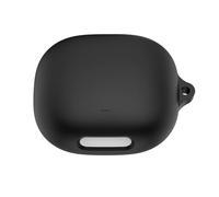 FTRONGRT Cover Compatibile con Anker Soundcore Liberty 4 Pro, Silicone Morbido, Antigraffio, Bluetooth Scatola per Cuffie Custodia Protettiva Compatibile con Anker Soundcore Liberty 4 Pro.Nero