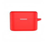 FTRONGRT Cover Compatibile con Anker soundcore Liberty Buds 2 | Silicone Morbido, Antigraffio, Bluetooth Scatola per Cuffie Custodia Protettiva.Rosso