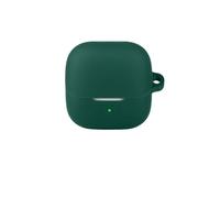 FTRONGRT Cover Compatibile con Baseus Bass BS1 NC, Silicone Morbido, Antigraffio, Bluetooth Scatola per Cuffie Custodia Protettiva.Verde Scuro