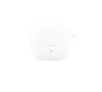 FTRONGRT Cover Compatibile con Baseus Bass BS1 NC, Silicone Morbido, Antigraffio, Bluetooth Scatola per Cuffie Custodia Protettiva.Bianco