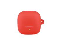 FTRONGRT Cover Compatibile con Baseus Bass BS1 NC, Silicone Morbido, Antigraffio, Bluetooth Scatola per Cuffie Custodia Protettiva.Rosso