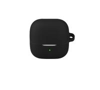 FTRONGRT Cover Compatibile con Baseus Bass BS1 NC, Silicone Morbido, Antigraffio, Bluetooth Scatola per Cuffie Custodia Protettiva.Nero