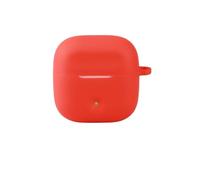 FTRONGRT Cover Compatibile con Baseus Bass TWS, Silicone Morbido, Antigraffio, Bluetooth Scatola per Cuffie Custodia Protettiva.Rosso