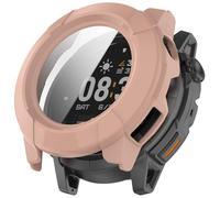 FTRONGRT Cover Compatibile con COROS NOMAD, PC + Pellicola Temperata, Antigraffio Custodia Protettiva. Rosa
