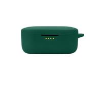 FTRONGRT Cover Compatibile con DENON PerL Pro, Silicone Morbido, Antigraffio, Bluetooth Scatola per Cuffie Custodia Protettiva Compatibile con DENON PerL Pro.Verde Scuro