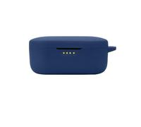 FTRONGRT Cover Compatibile con DENON PerL Pro, Silicone Morbido, Antigraffio, Bluetooth Scatola per Cuffie Custodia Protettiva Compatibile con DENON PerL Pro.Blu Navy