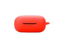 FTRONGRT Cover Compatibile con EarFun Air Pro 4, Silicone Morbido, Antigraffio, Bluetooth Scatola per Cuffie Custodia Protettiva Compatibile con EarFun Air Pro 4.Rosso
