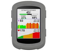 FTRONGRT Cover Compatibile con Garmin Edge 850/550, TPU Morbido, Resistente ai Graffi, Custodia Protettiva per Ciclocomputer. Grigio Scuro
