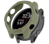 FTRONGRT Cover Compatibile con Garmin Forerunner 70/170, TPU Morbido, Antigraffio Orologio Custodia Protettiva. Verde Giungla