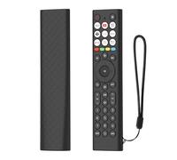 FTRONGRT Cover Compatibile con HISENSE ERF2K38H, Ultrasottile e Leggero, Anticollisione Custodia Protettiva per Telecomando in Silicone. Nero