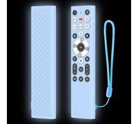 FTRONGRT Cover Compatibile con Hisense ERF6A80 / ERF6G80H / ERF6F80H, Ultrasottile e Leggero, Anticollisione, Cover Protettiva per Telecomando in Silicone.Blu Luminoso