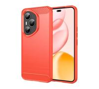 FTRONGRT Cover Compatibile con Honor 400 Pro, Custodia Protezione in Morbida TPU Morbido, Antiurto, Custodia Compatibile con Honor 400 Pro. (Rosso)