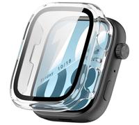 FTRONGRT Cover Compatibile con Honor Watch X5i, PC + Pellicola Temperata, Antigraffio Custodia Protettiva. Trasparente