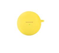 FTRONGRT Cover Compatibile con Huawei FreeBuds 7i, Silicone Morbido, Antigraffio Custodia Protettiva.Giallo