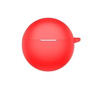 FTRONGRT Cover Compatibile con Huawei FreeBuds 7i, Silicone Morbido, Antigraffio Custodia Protettiva.Rosso