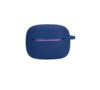 FTRONGRT Cover Compatibile con JBL Tune Beam 2, Silicone Morbido, Antigraffio, Bluetooth Scatola per Cuffie Custodia Protettiva Compatibile con JBL Tune Beam 2.Blu Navy