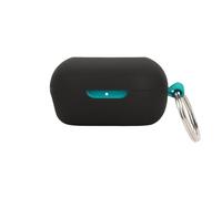 FTRONGRT Cover Compatibile con JLab JBuds Mini, Silicone Morbido, Antigraffio Custodia Protettiva.Nero