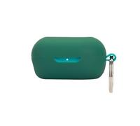 FTRONGRT Cover Compatibile con JLab JBuds Mini, Silicone Morbido, Antigraffio Custodia Protettiva.Verde Scuro