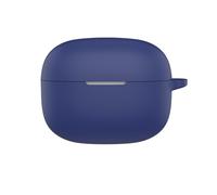 FTRONGRT Cover Compatibile con Motorola Moto Buds 2, Silicone Morbido, Antigraffio, Bluetooth Scatola per Cuffie Custodia Protettiva.Blu Navy