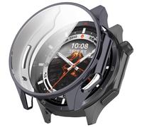 FTRONGRT Cover Compatibile con OnePlus Watch 3 / Oppo Watch X2, Placcatura TPU Morbido, All-Inclusive, Antigraffio Orologio Custodia Protettiva. Colore Della Pistola