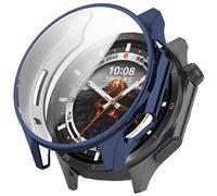 FTRONGRT Cover Compatibile con OnePlus Watch 3 / Oppo Watch X2, Placcatura TPU Morbido, All-Inclusive, Antigraffio Orologio Custodia Protettiva. Blu